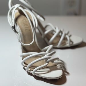 Schutz straps stilettos